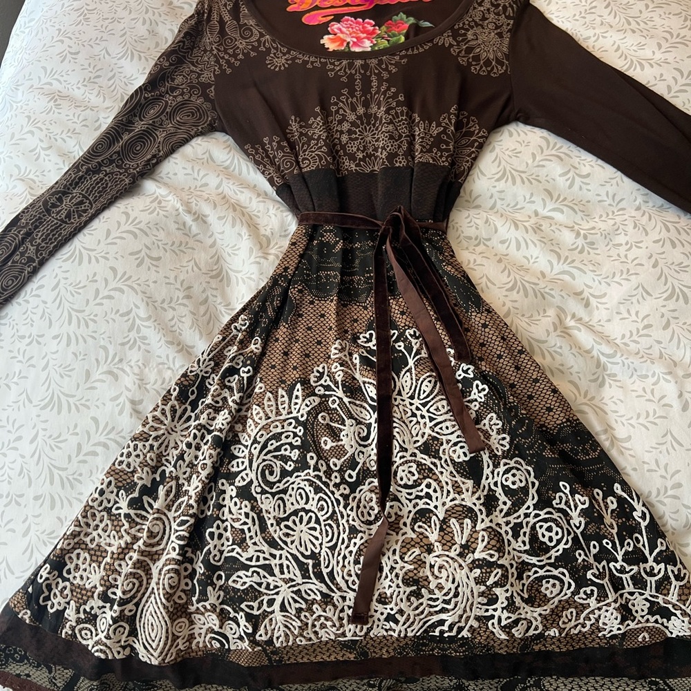 Beautiful Desigual Dress! Size LG